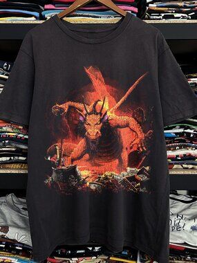 DD Dragon Washed Black Tee
